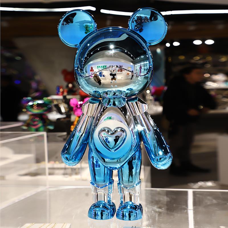 星际熊公仔潮玩手办大摆件客厅电视柜办公桌面高档装饰品乔迁礼品