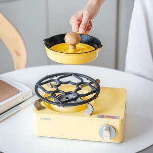 铸铁锅架瓦斯炉锅垫四爪五爪方形通用防滑架子厨房瓦斯炉支架定制