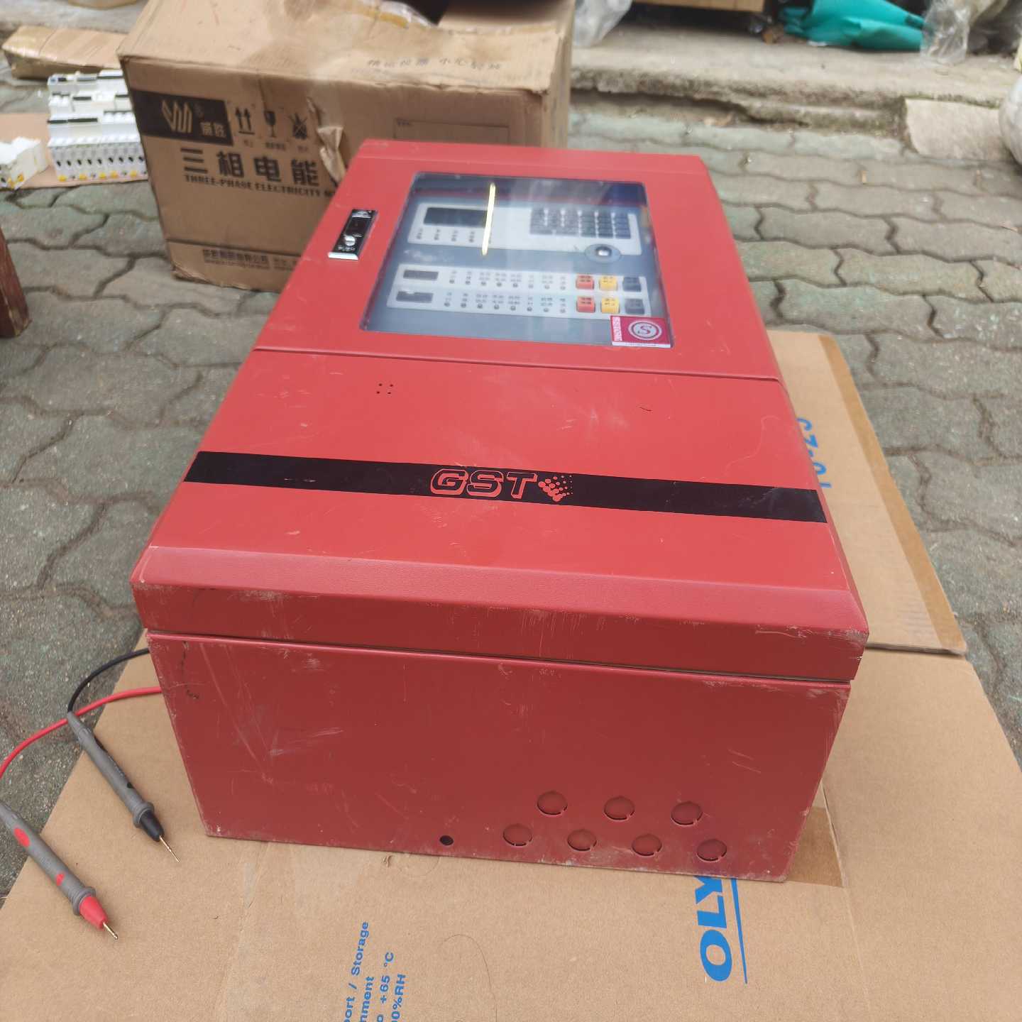 （明明电子）海湾GST-QKP04/2气体灭火控制器，成色新，，