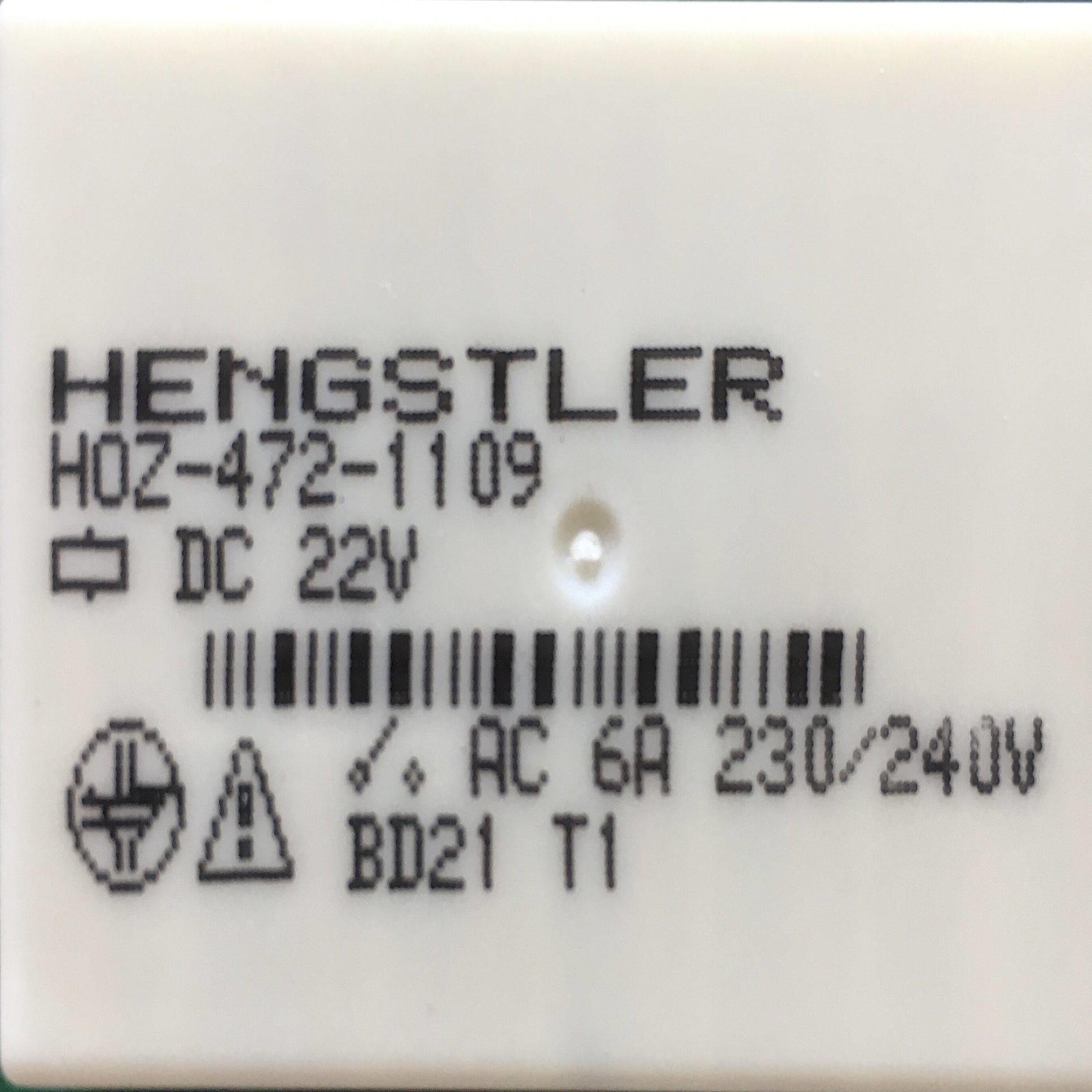 配件HENGSTLER库存HOZ-472-1109 DC22V正品亨士乐安全继电器议价