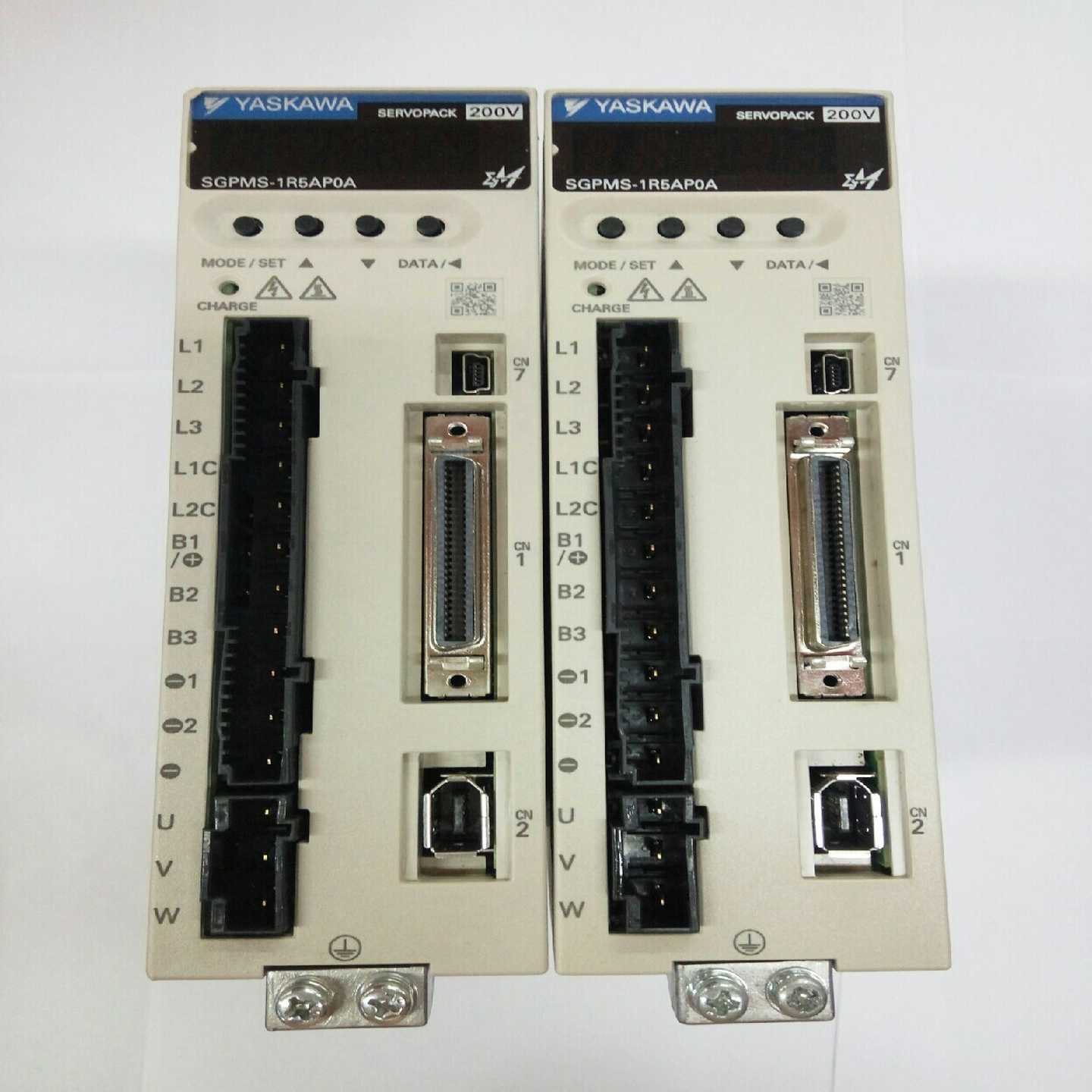 安川伺服器300WSGPMS-1R5AP0A安川伺服器，50(HJD电子）