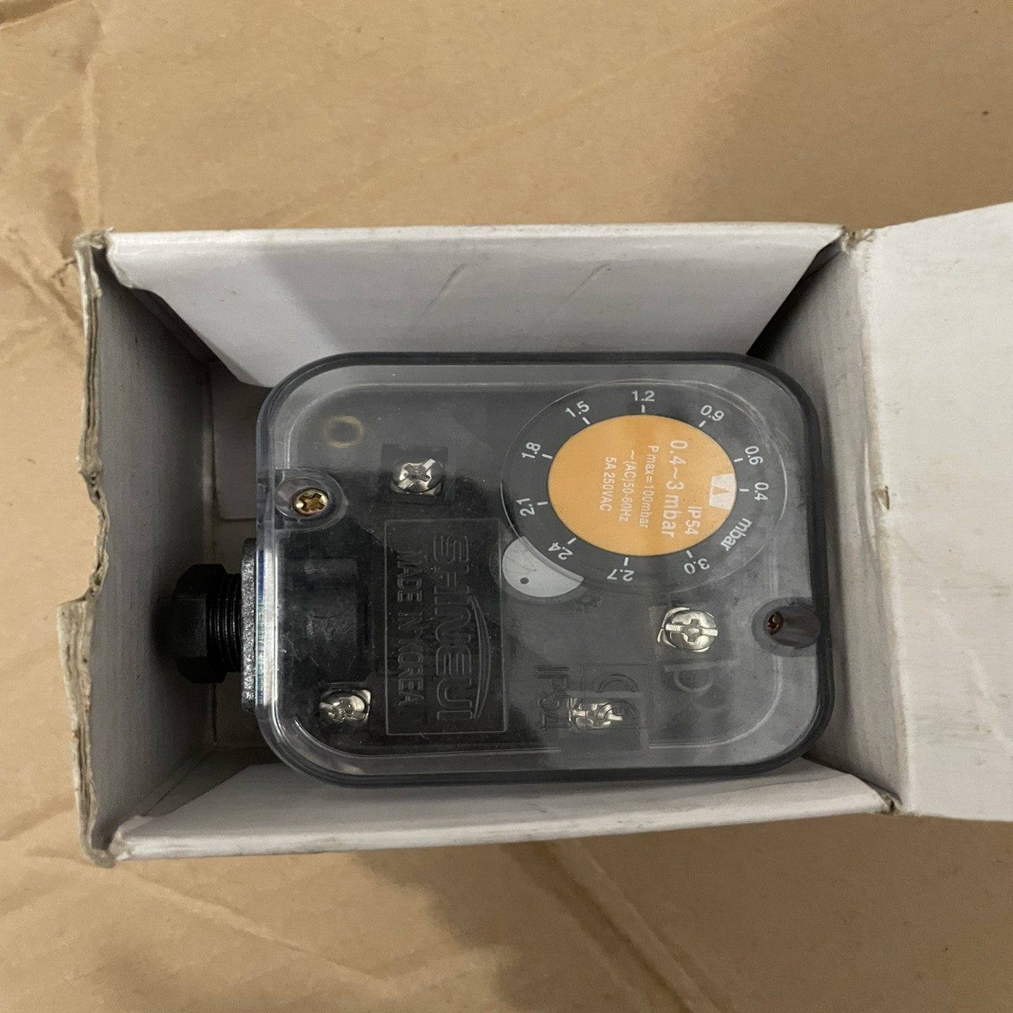 SHINEUI信仪燃气压力开关SGPS3V--议价商品