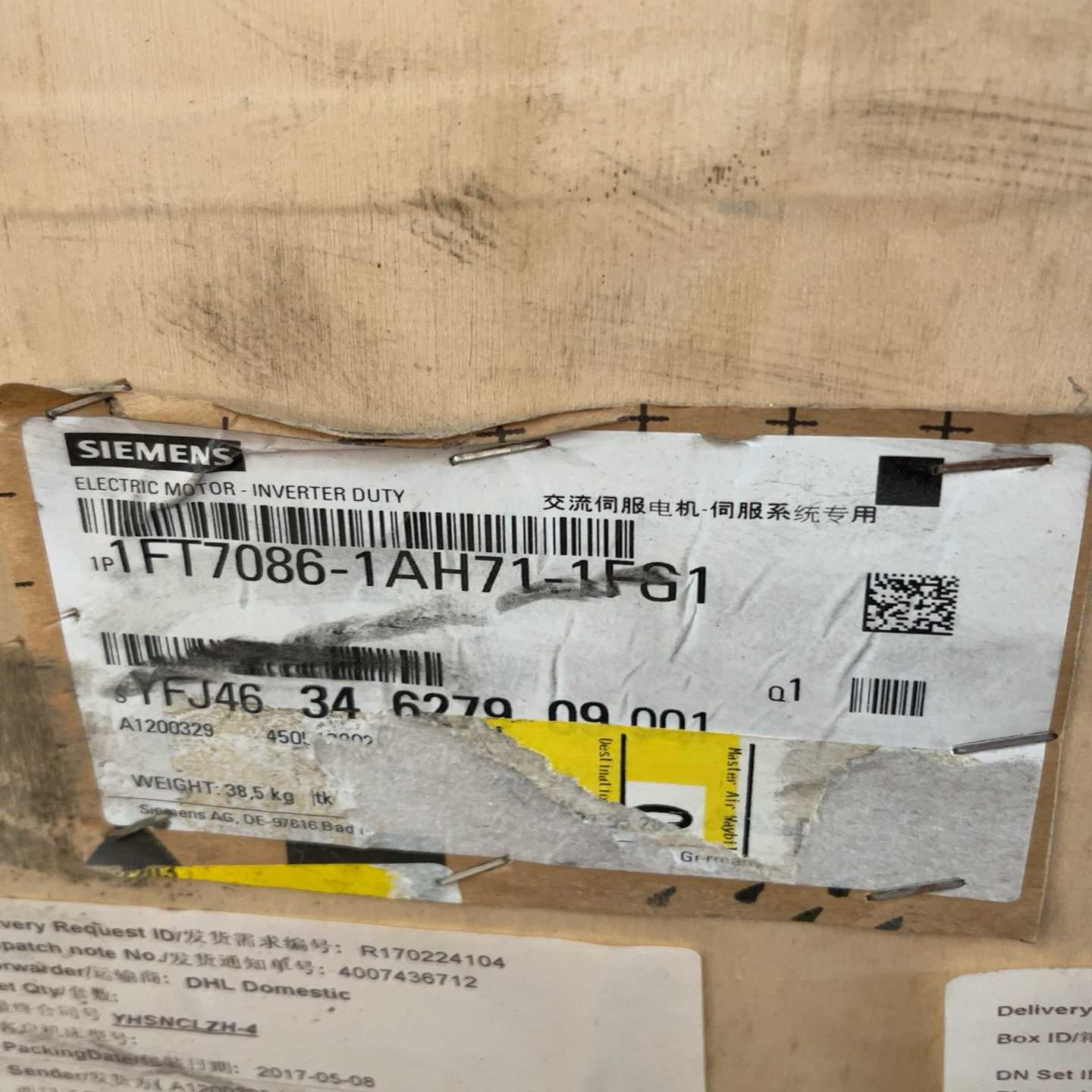 电机1FT7086-1AH71-1FG1询价