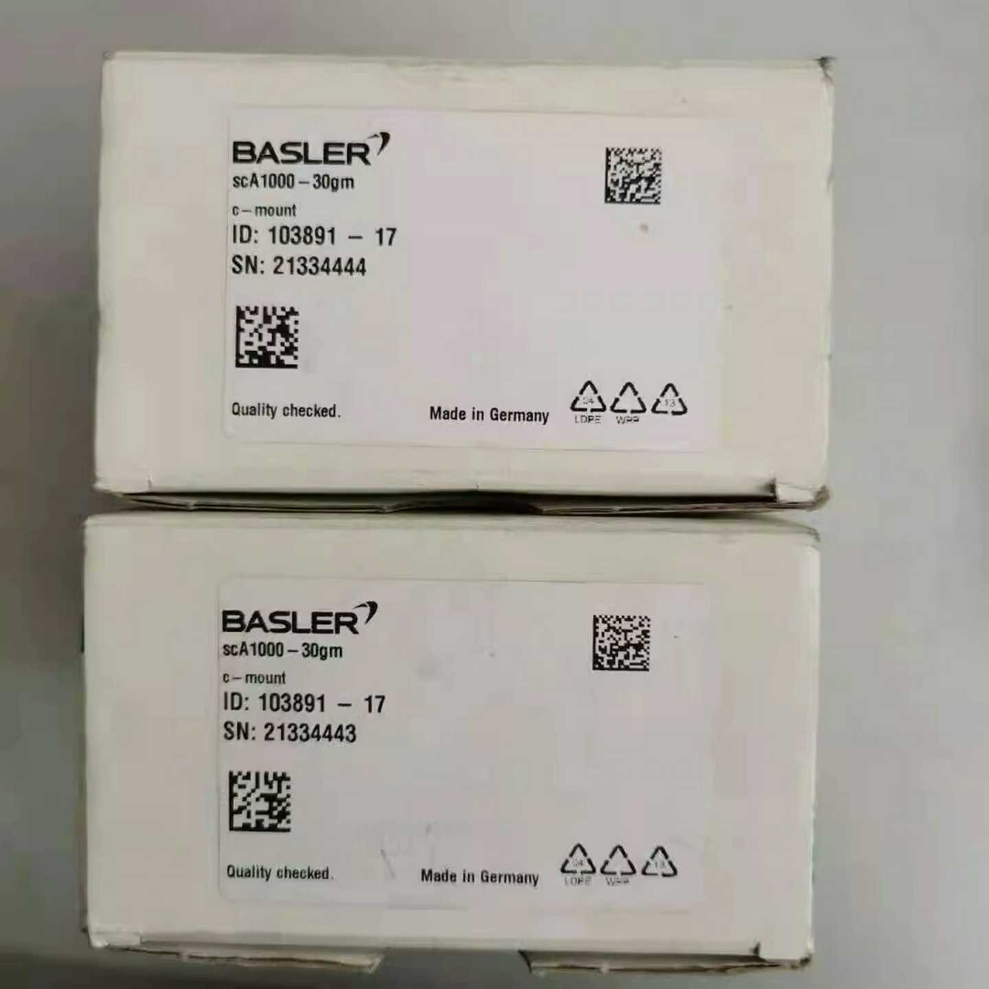 全新原装德国进口BASLER巴斯勒工业相机scA1000-3--议价商品