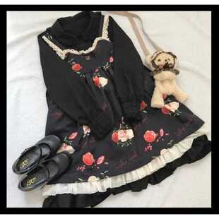 询价你别睡别睡石榴兔子糖黑色jsk草莓兔子糖白jsk