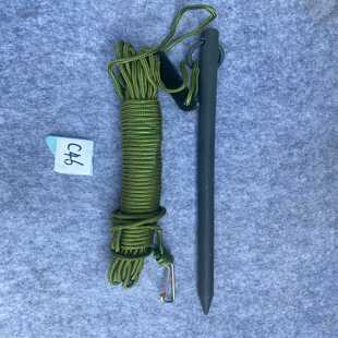 老货品质好长350mm带绳搭棚架地锚地桩地钌询价