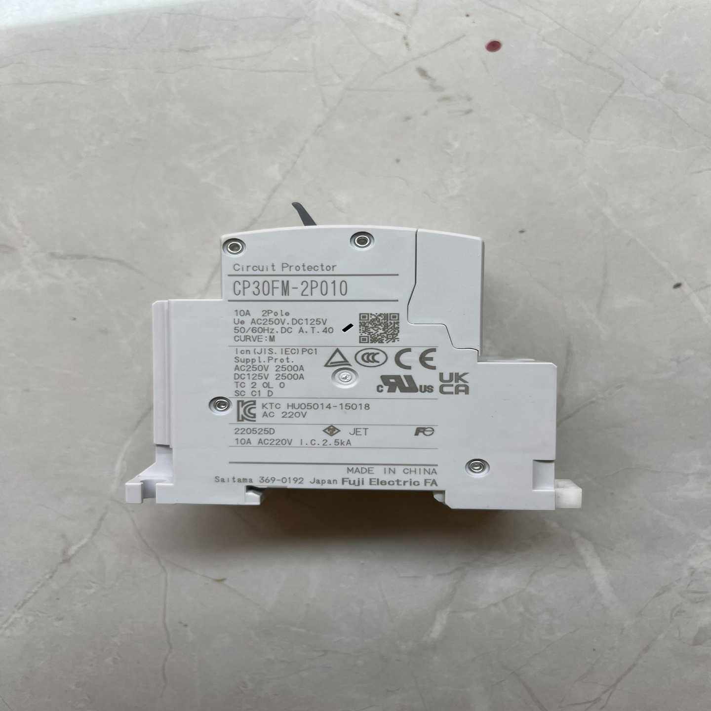 【议价】富士线路保护开关CP30FM-2P0102P10A