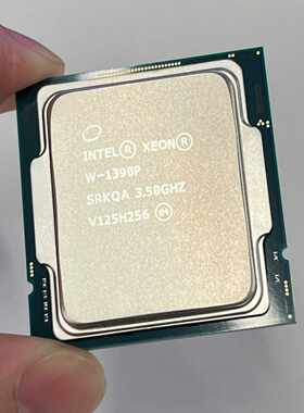 （霸霸电子）正式版 W-1390P 8核16线程CPU 集成Intel®