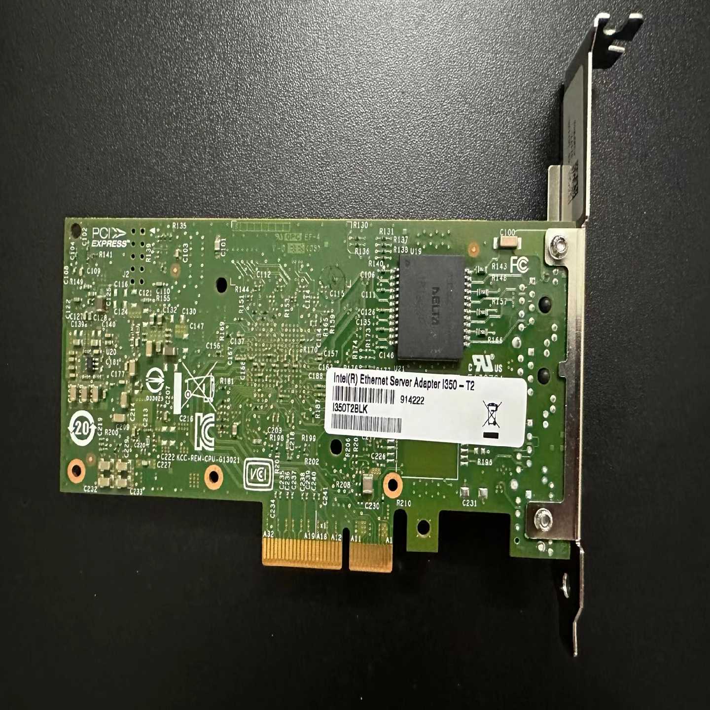 Intel双口千兆PCIE网卡 I350T2BLK I350（佳毅工控）