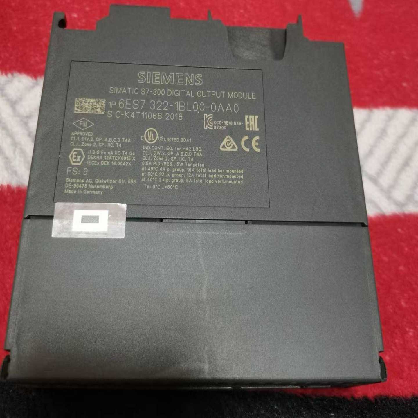 6es7322-1bl00-0aa0插上连接器一台询价