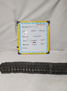 Lotof5HeinemannX0411TSCircuitBreaker,25A1P120VACCU