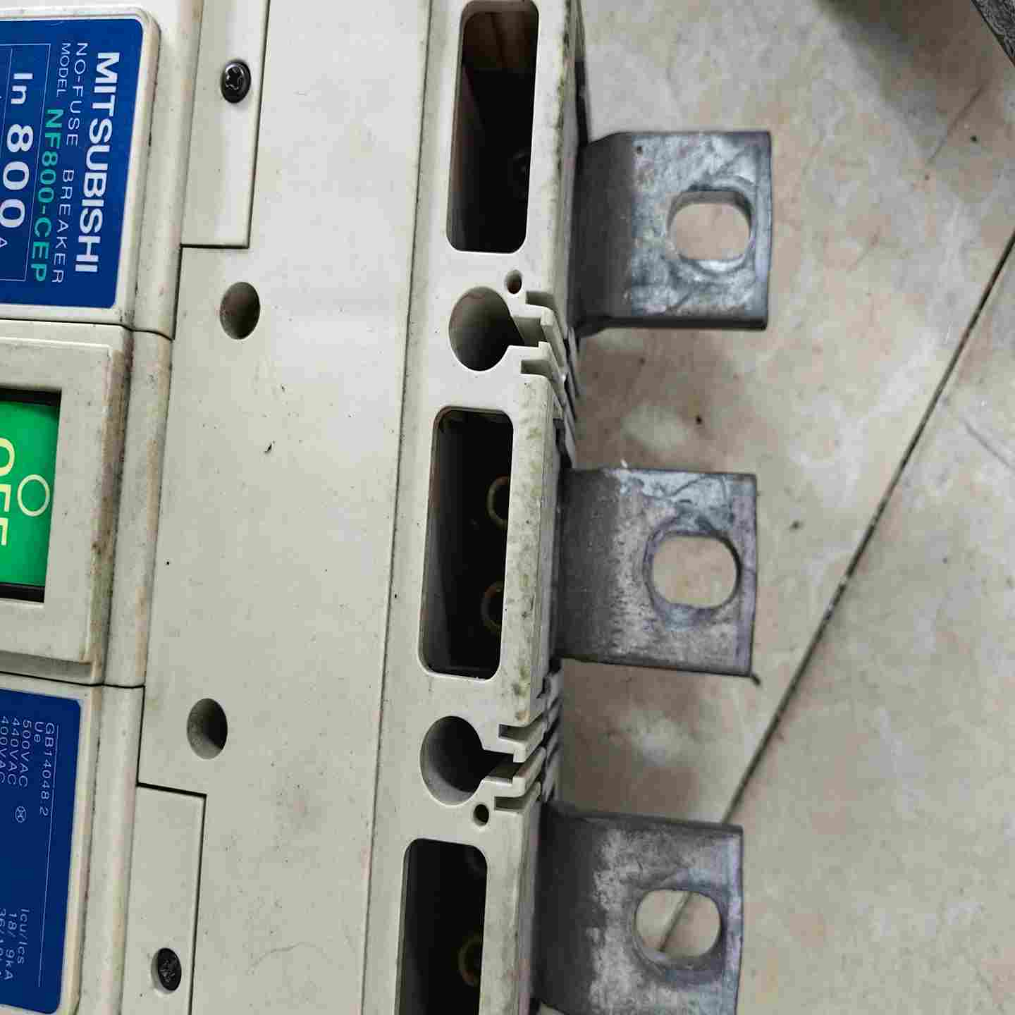 议价三菱断路器开关f，3P800A，成色如图，500元现货/维修