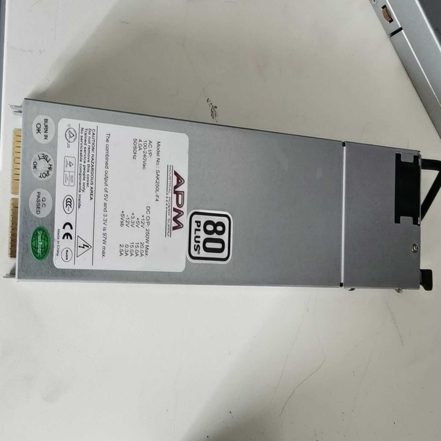 Juniper瞻博 电源SAK250L-F4（佳毅工控）