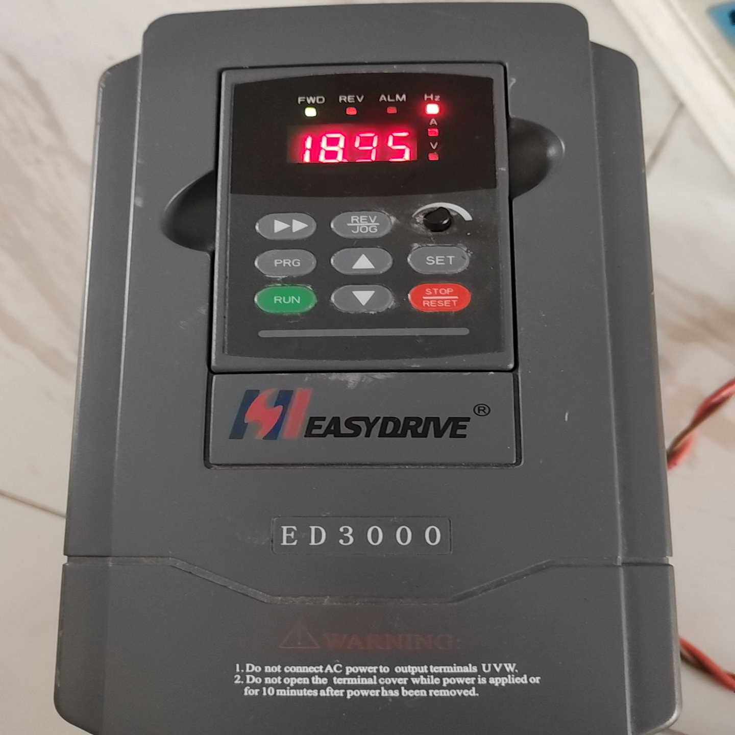 易驱变频器ED3000-4T0055FP，5.5KW功率，3