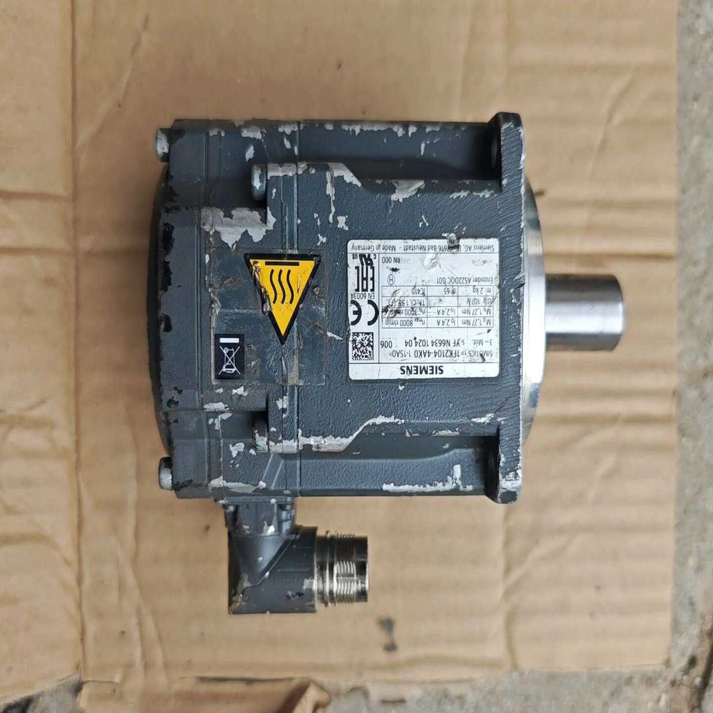 伺服电机，1FK2104-4AK01-1SA0成色如图询价