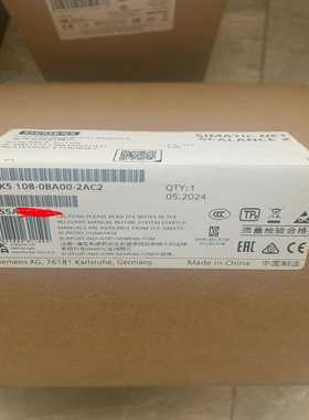 6GK5108-0BA00-2AC224年保内未开封顺丰询价