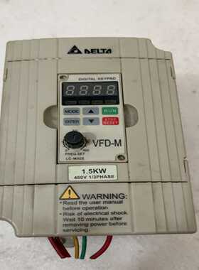 台达变频器VFD015M43B一台1.5kw380V成色如询价