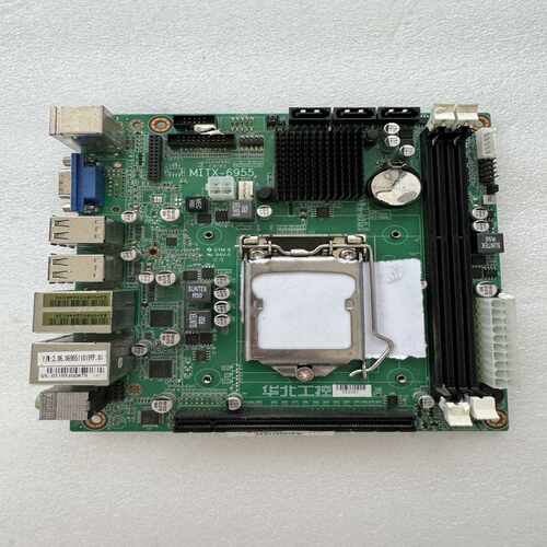 （洋洋设备）华北工控MITX-6955双网口主板支持4代CPU