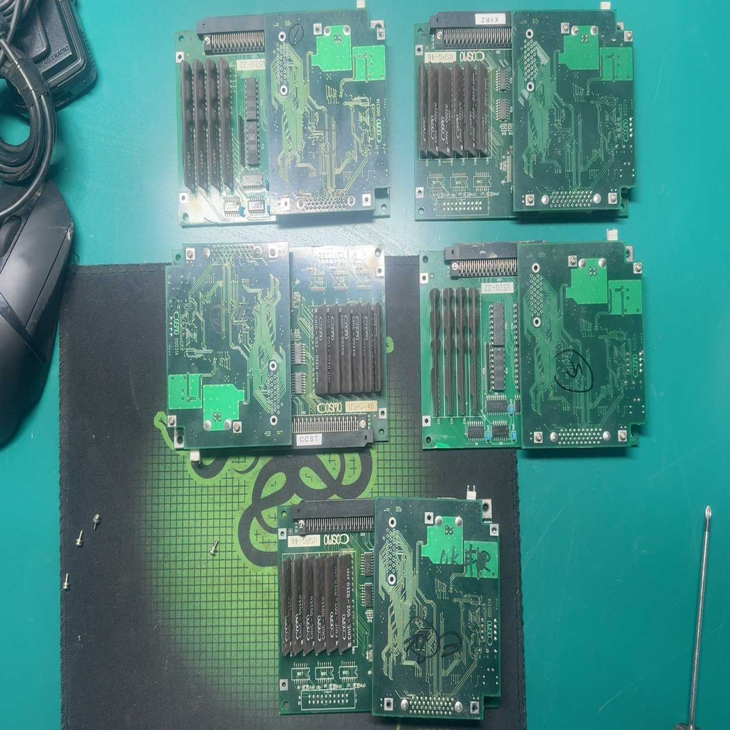 （洋洋设备）五张COSMOUSPG-46三张。USIO-32两张