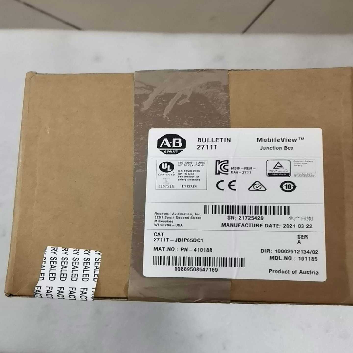 A.B罗克韦尔2711T-JBIP65DC1未开询价