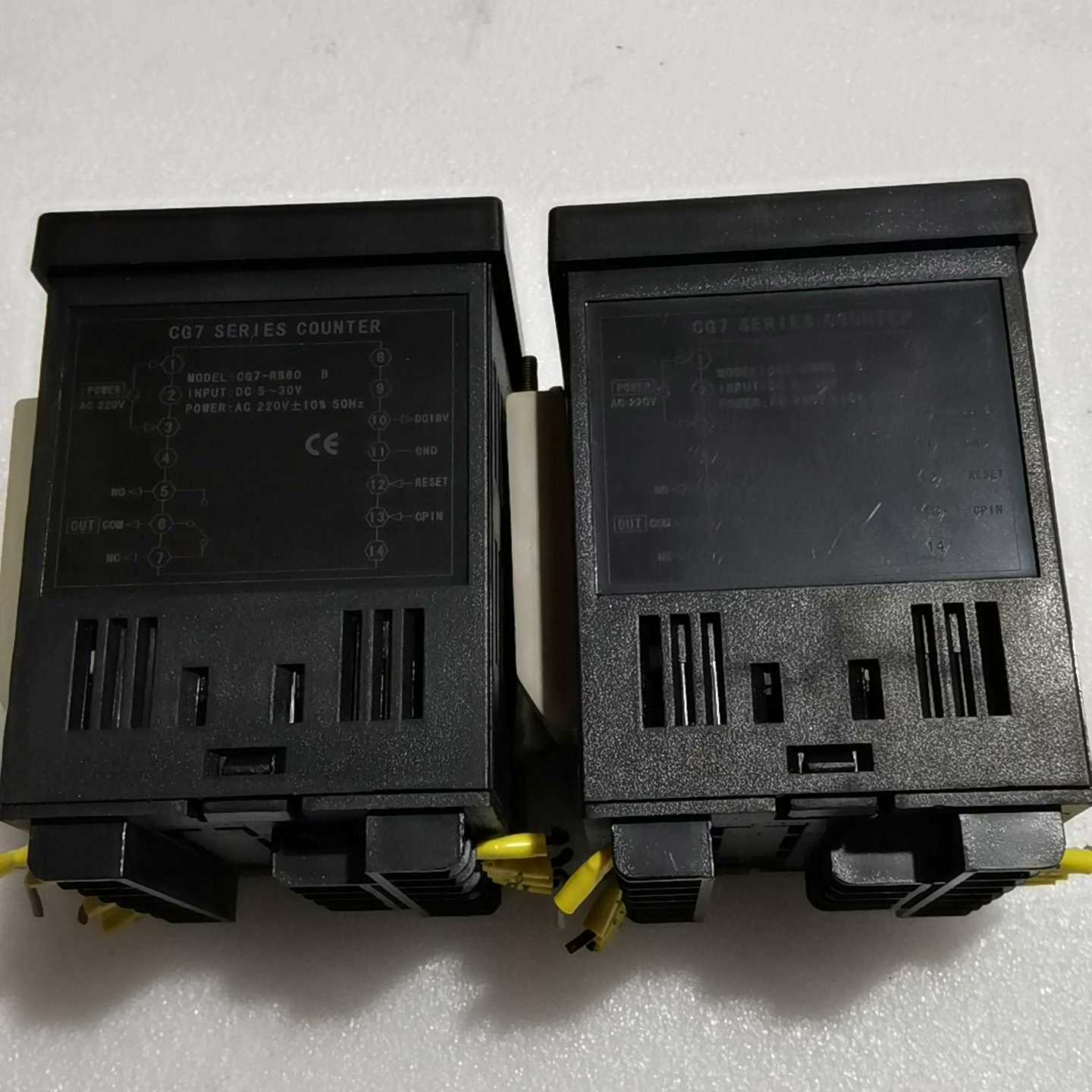 询价~松美计数计米器器卷斤机好CG7-RB60两台100不