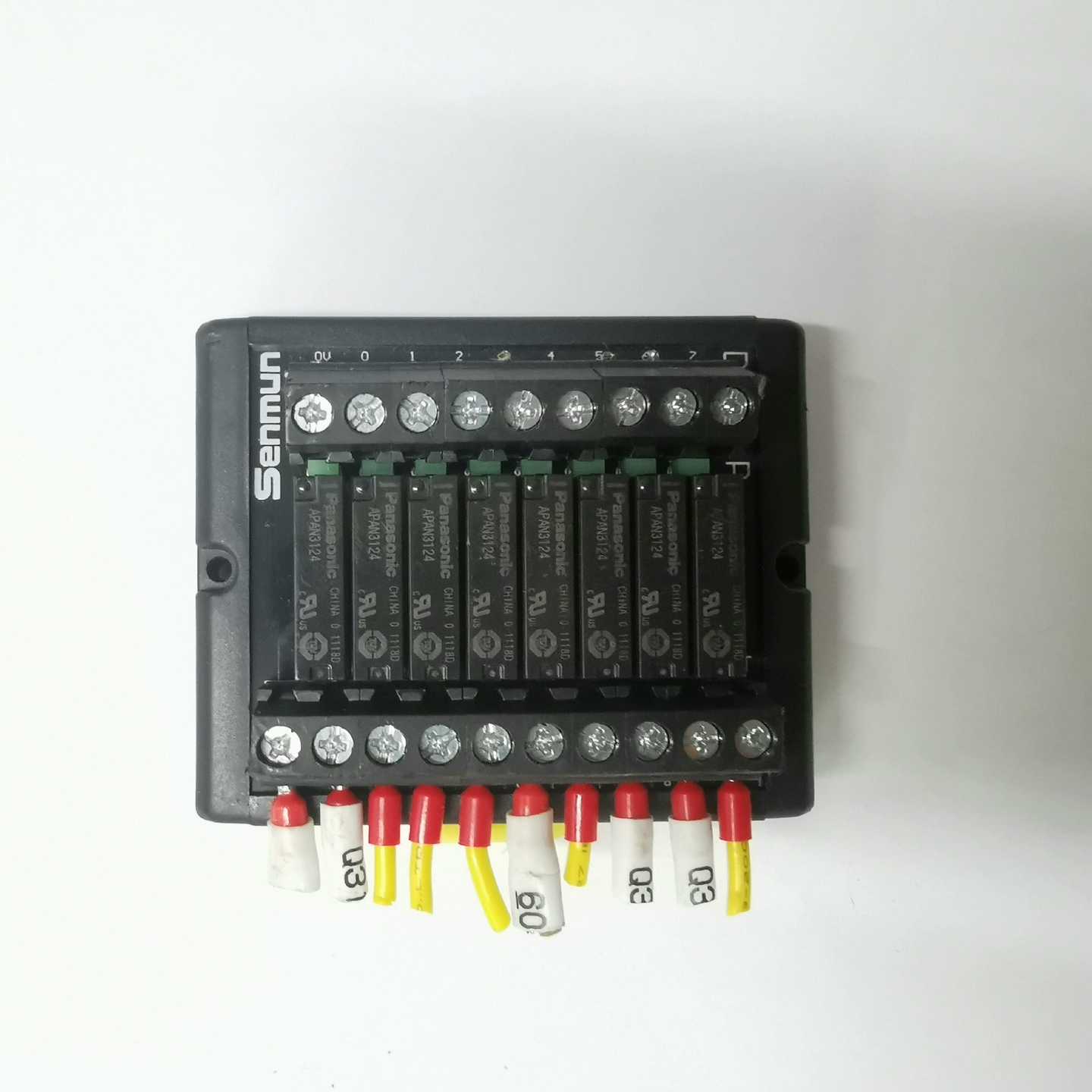 【议价】Senmun/三铭8位继电器模块D075A-P，