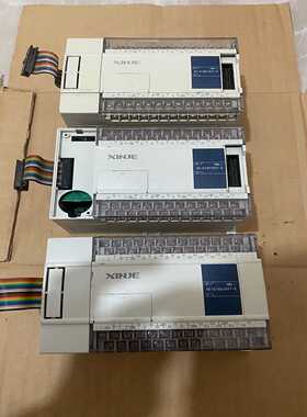 PLC扩展板三台，型号XC-E16X16YT-E，实物拍