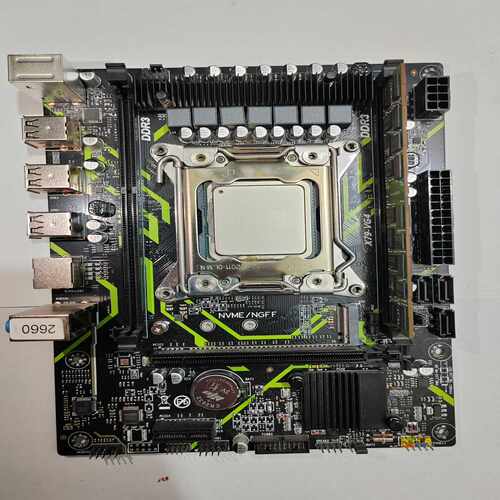 （议价）X79-VG3主板配E5-2660处理器16g服务器内