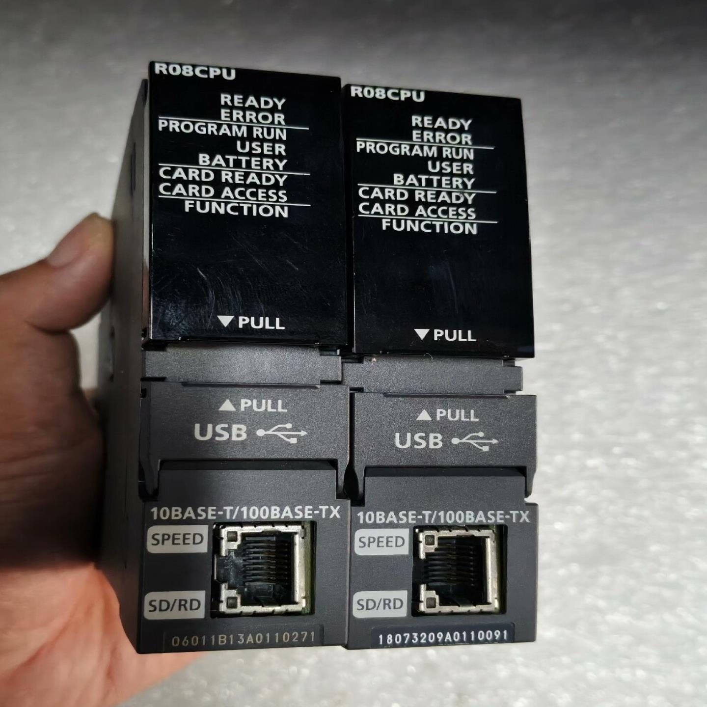 【请询价】三菱PLC模块 R08CPU二手成色如图运费到付