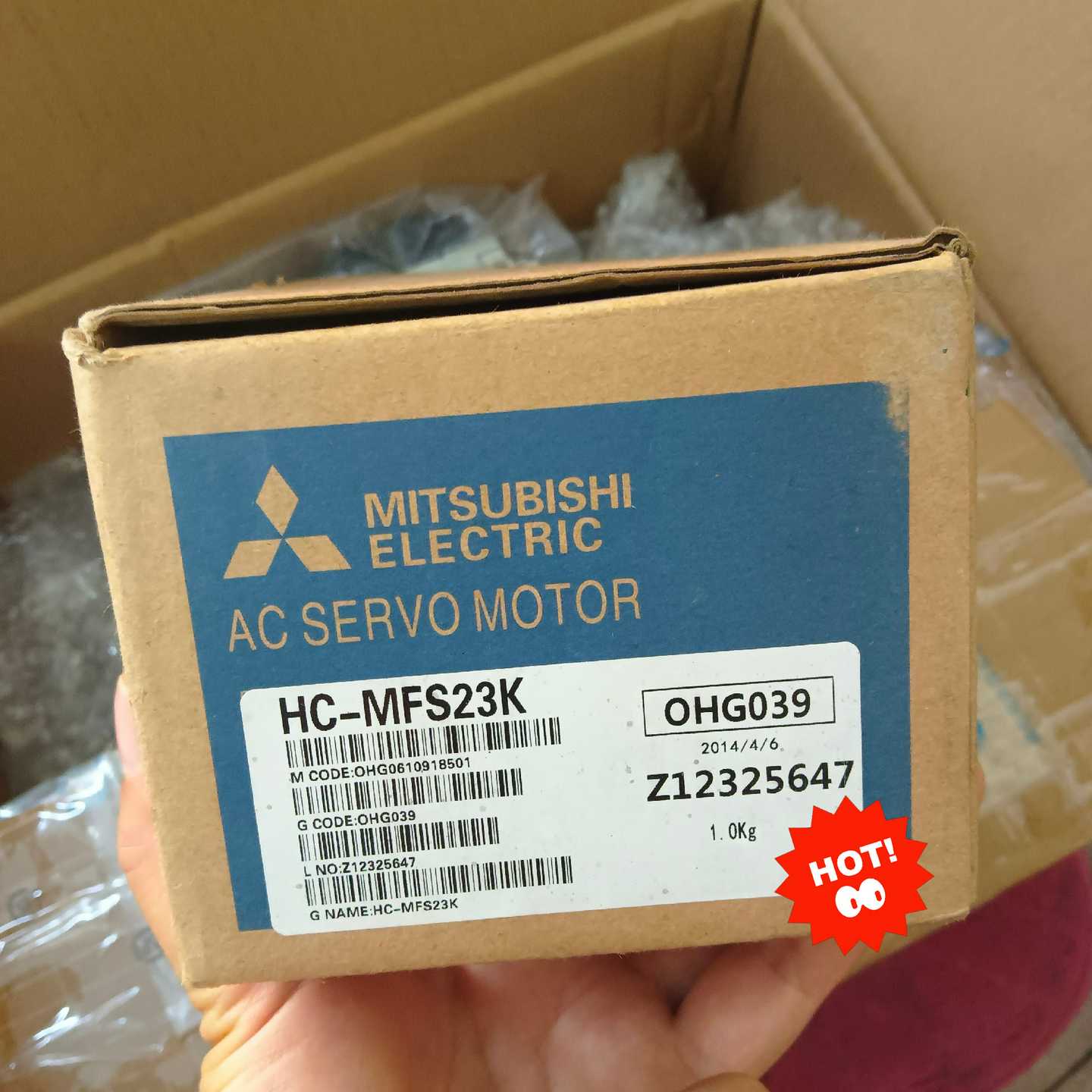 议价三菱电机HC-MFS23K全新库N存一台现货/维修