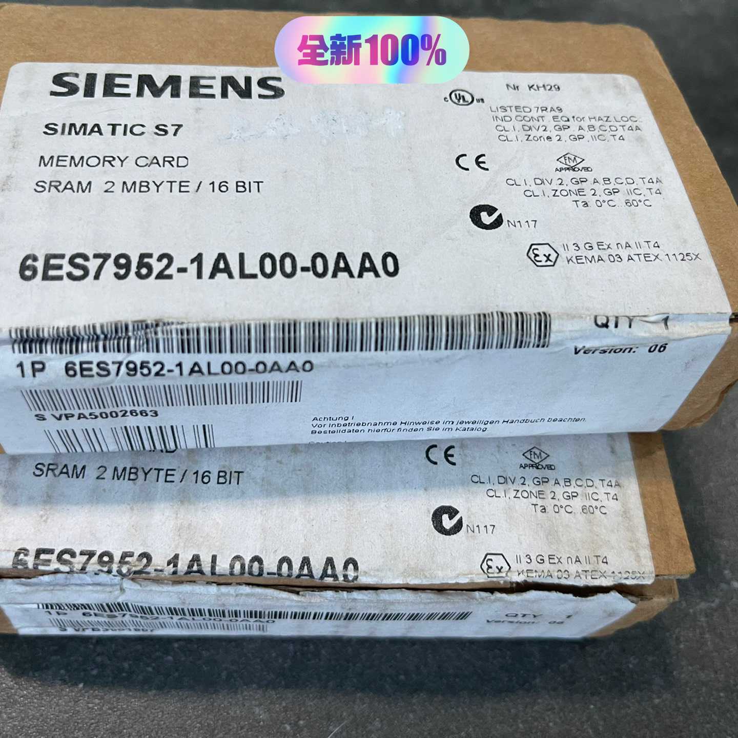 1P 6ES7952-1AL00-0AA0 RAM存储(亚飞商行）