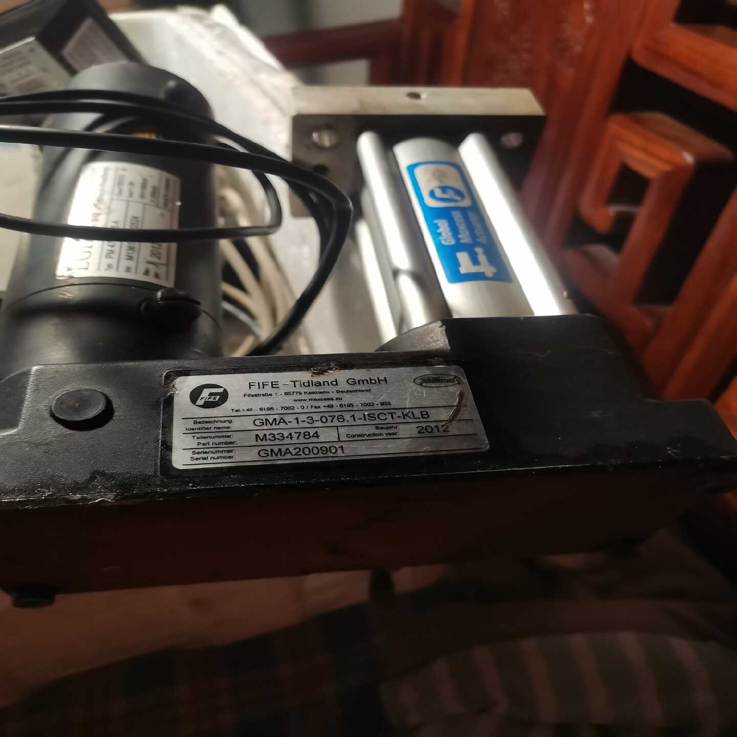 【幸琪商铺】FIFE纠偏电机总成GMA-1-3-076.1-ISCT-K