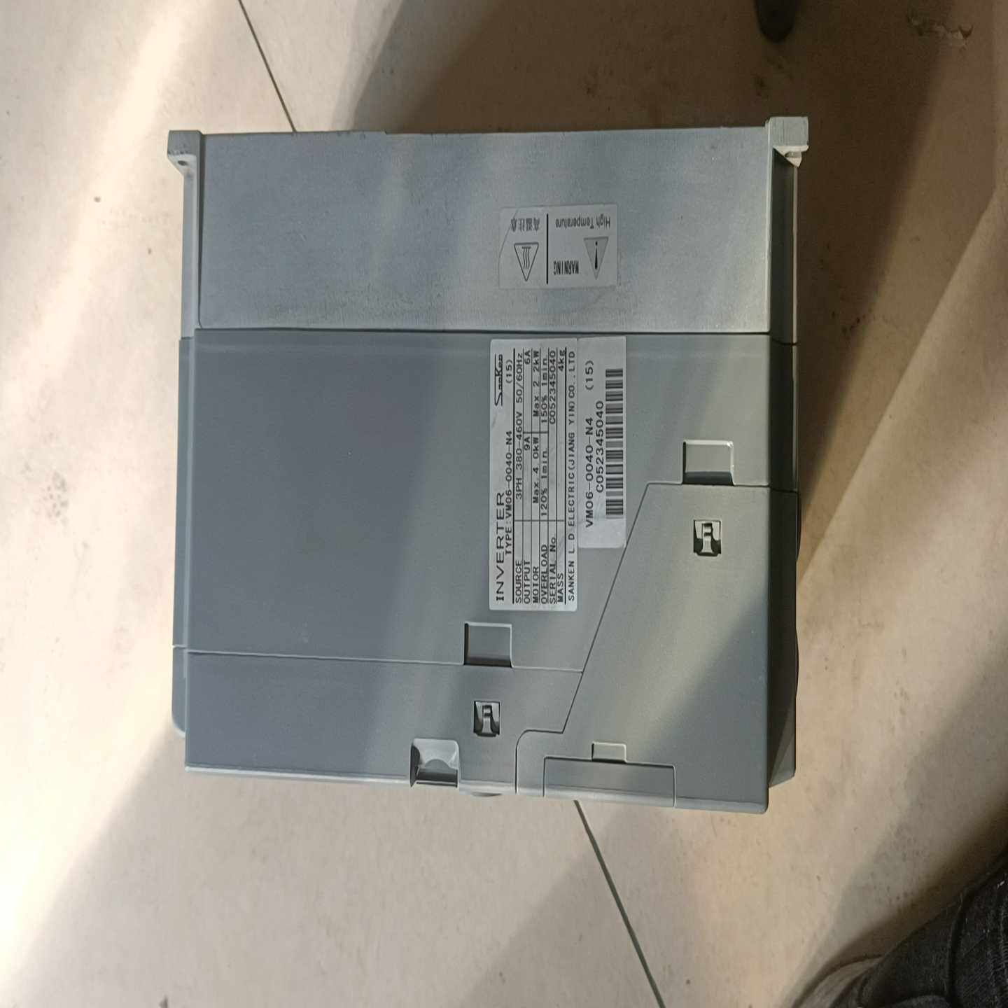 三垦变频器VM06-0040-N4实物4KW38适用