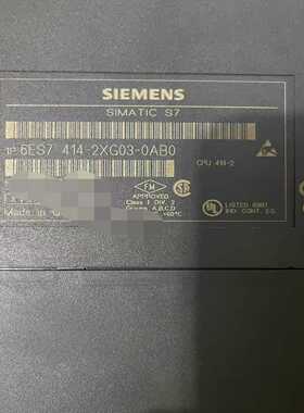 6ES7414-2XG03-0AB0成色漂亮功能完好议价出--议价商品