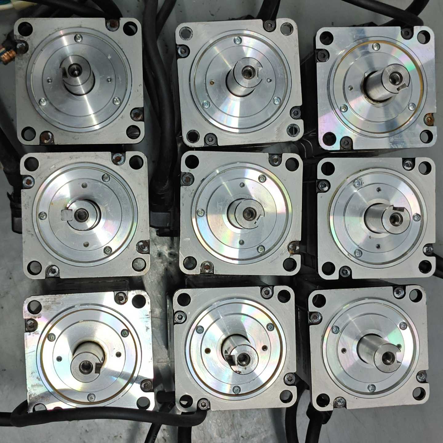 安川7系400w伺服电机SGMMS-04ADC6S成色如--议价商品