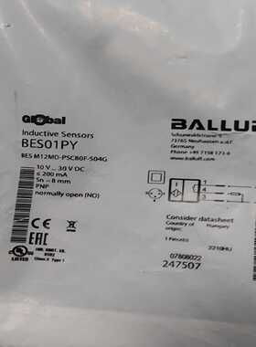巴鲁夫传感器BES01PY询价