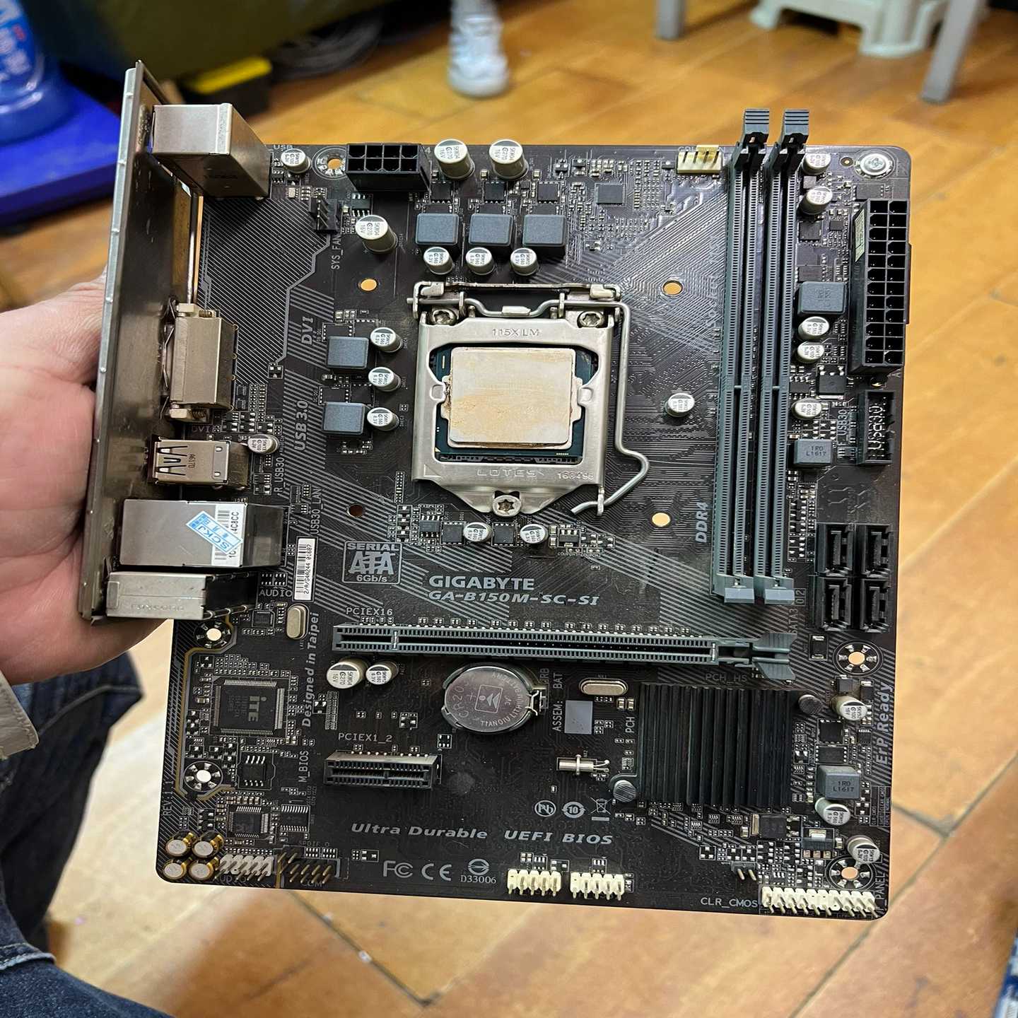 技嘉GA-B150M-SC-SI主板！支持1151针脚CPU--议价商品