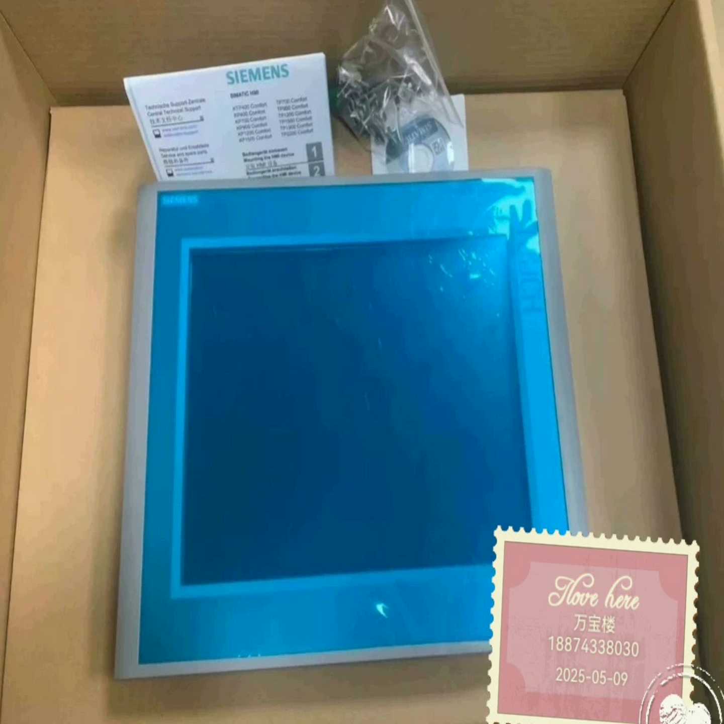 触摸屏6AV6644-0AA01-2AX0，99新，议价
