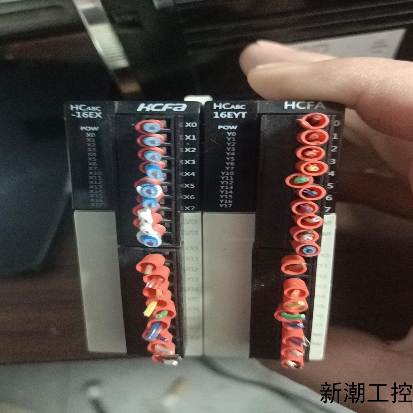 合川PLC模块型号HCA8C-16EYT现货两台成色充新功能议价商品