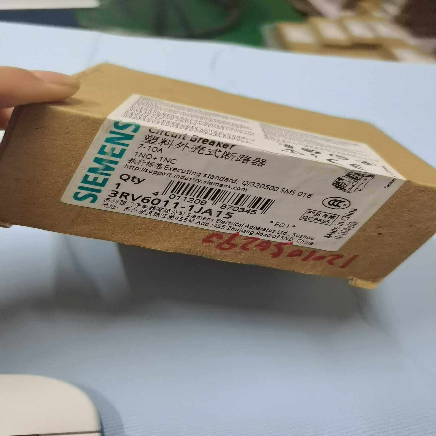 断路器3RV6011-1KA151JA15询价