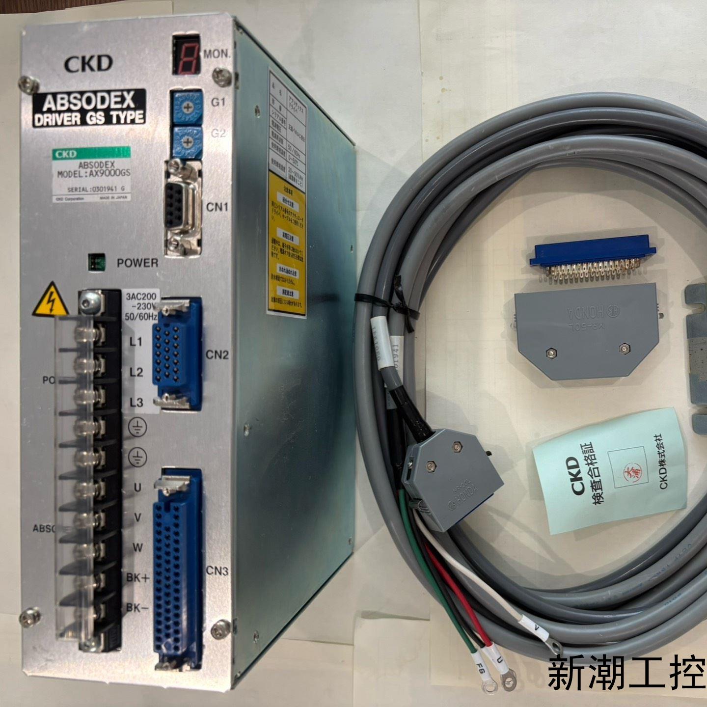 AX9000GS CKD伺服驱动器ABSODEX 全新未使议价商品