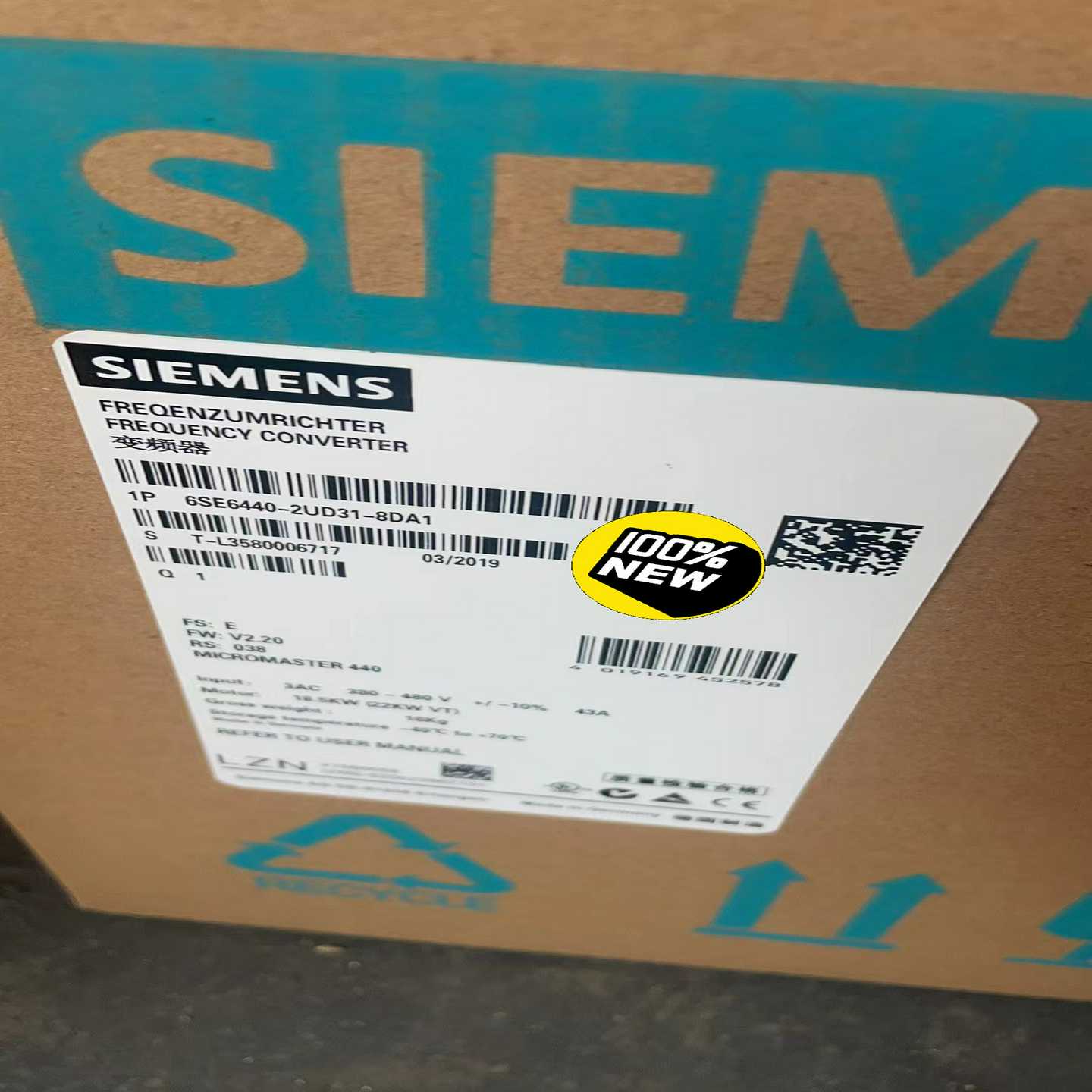 6SE6440-2UD31-8DA1/8DB1西门子全新MM--议价商品