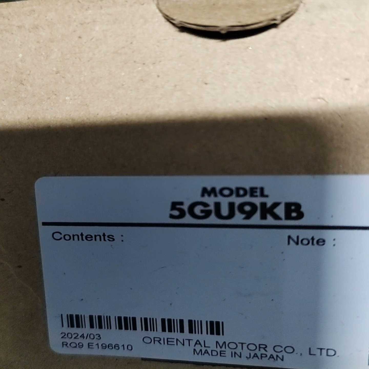 询价拍~东方电机减速器5GU6KB、5GU9KB，全部原包装，邮