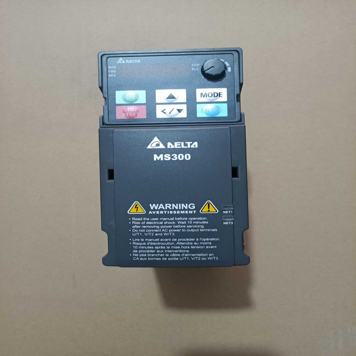 台达变频器MS系列1.5kw，380V，型号VFD4A2MS{议价}