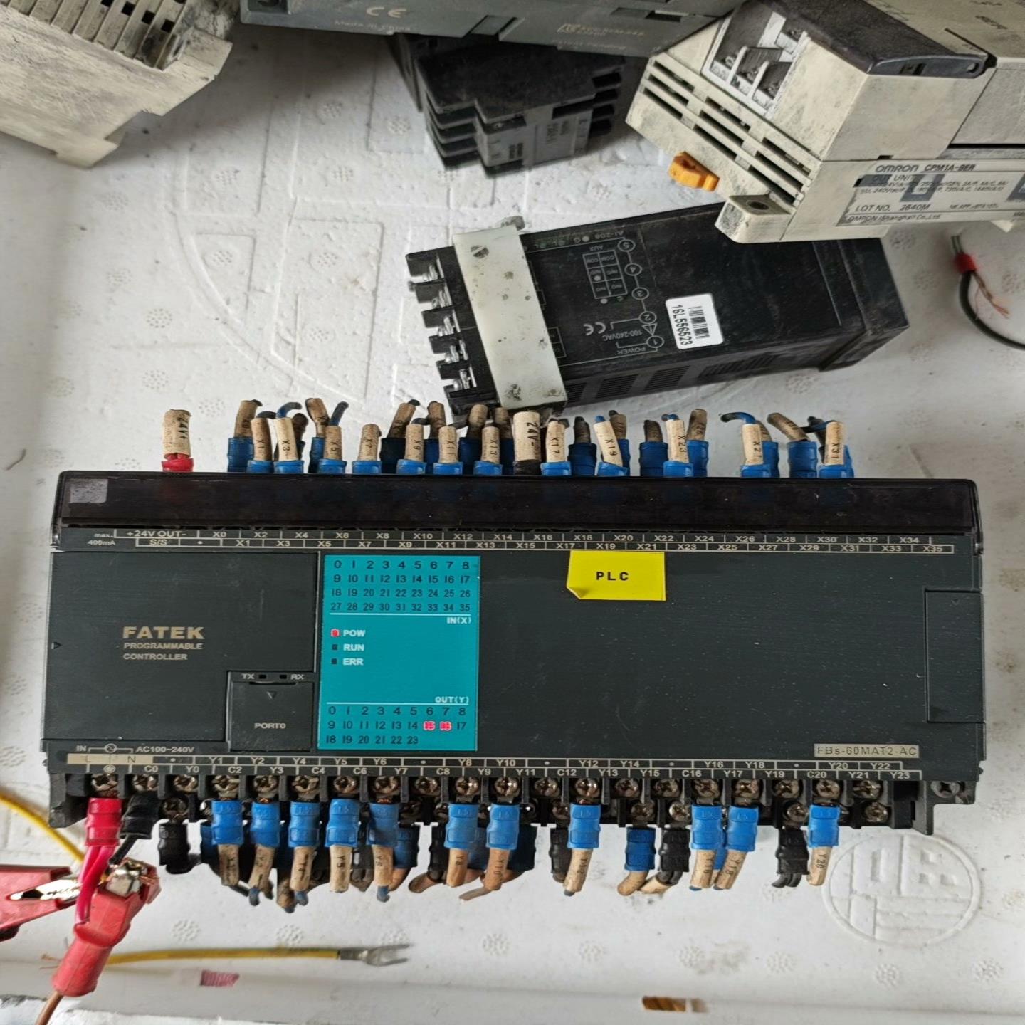 永宏PLCFBs_60MAT2-AC成色如图功能正常使用--议价商品