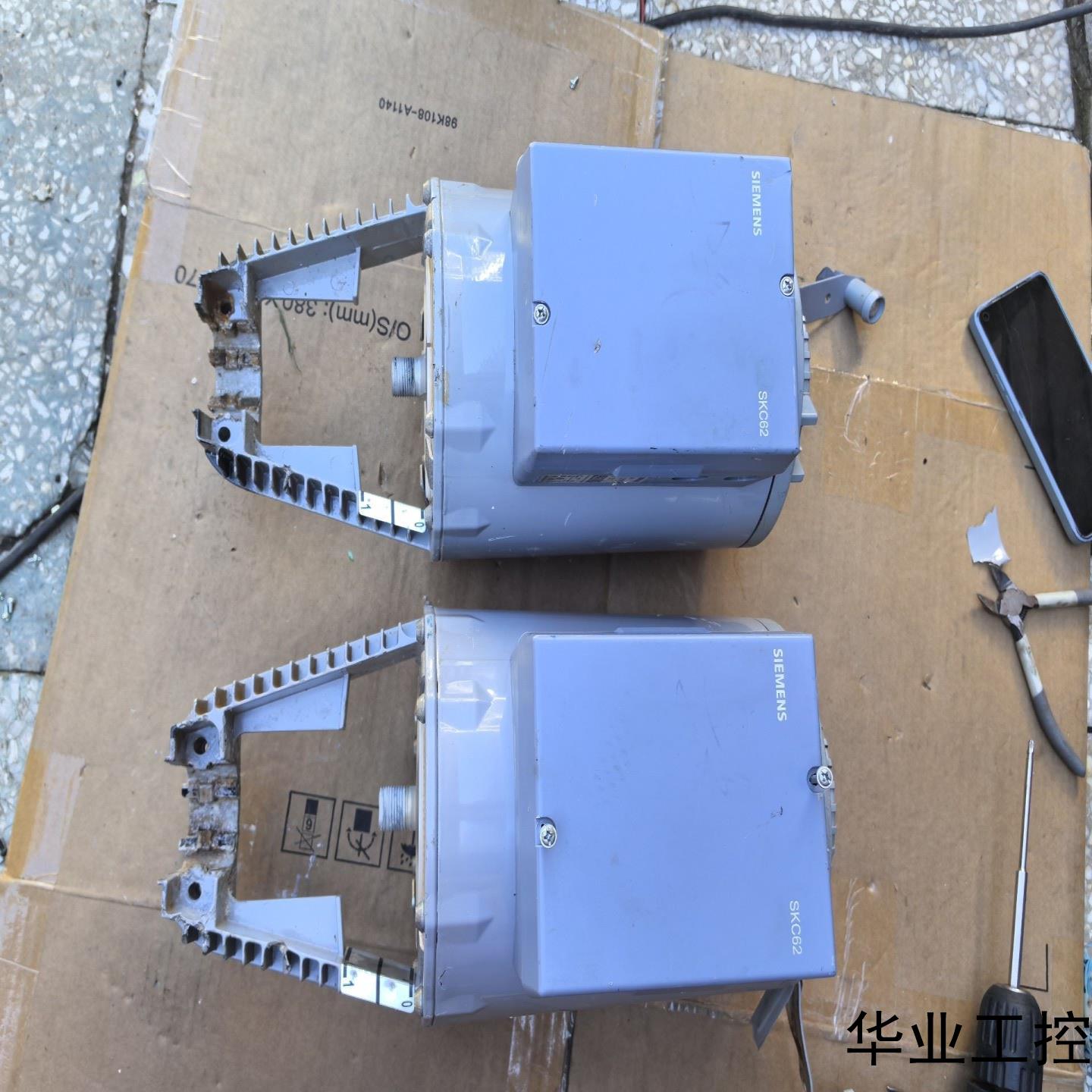 西门子SKC62执行器两台拆机实物拍摄功能完好正常工作议价商品