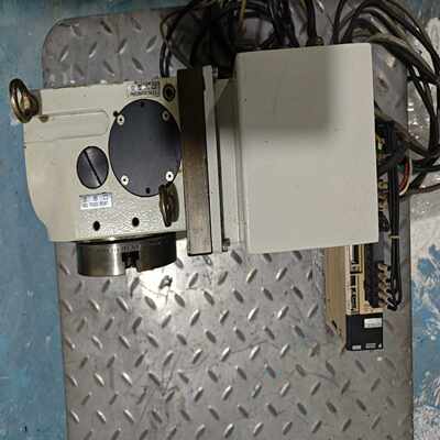 咨询-新拆德川四轴转台型号125P，高精度数控分度台，德川四轴带