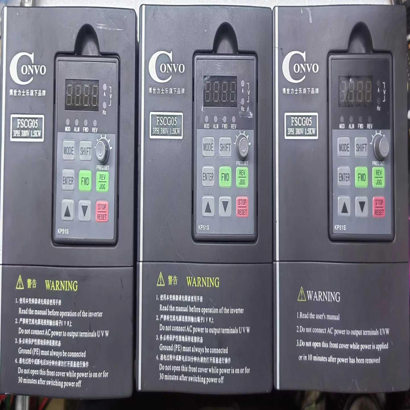 【议价】FSCG05.1-1K50-3P380康沃G05系列380