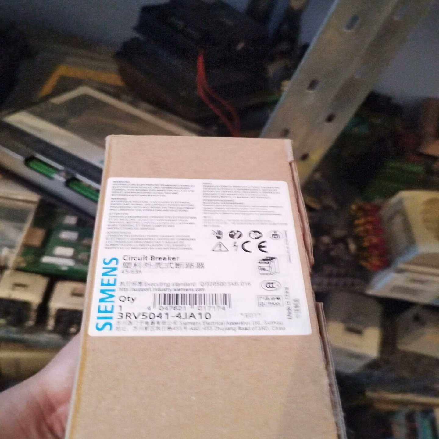 【议价】塑壳断路器3RV5041-4JA10适用