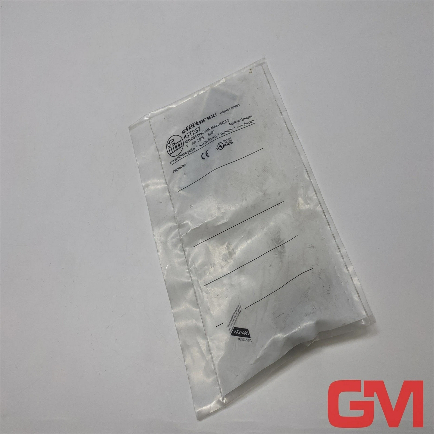 SensorInductivoIfmIGT237IGB3005-BPKG/V4A/US-104
